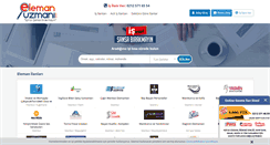 Desktop Screenshot of elemanuzmani.com
